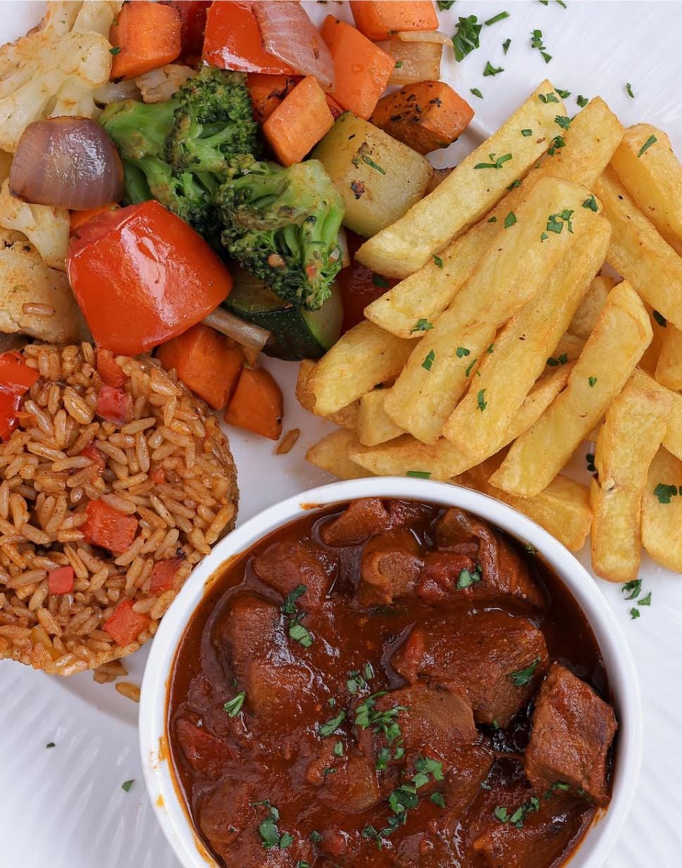 Katina Kafé hearty plate
