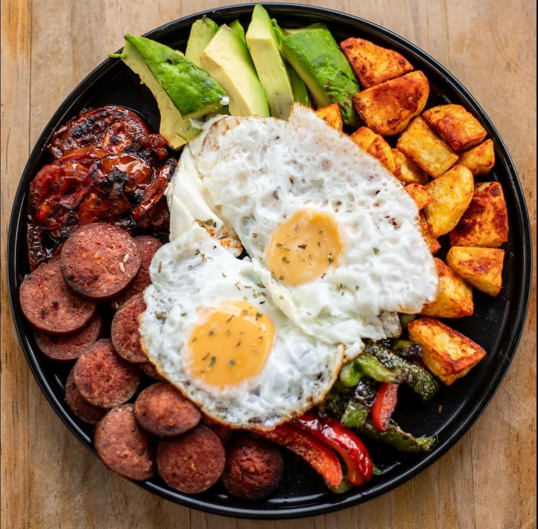 Breakfast plate