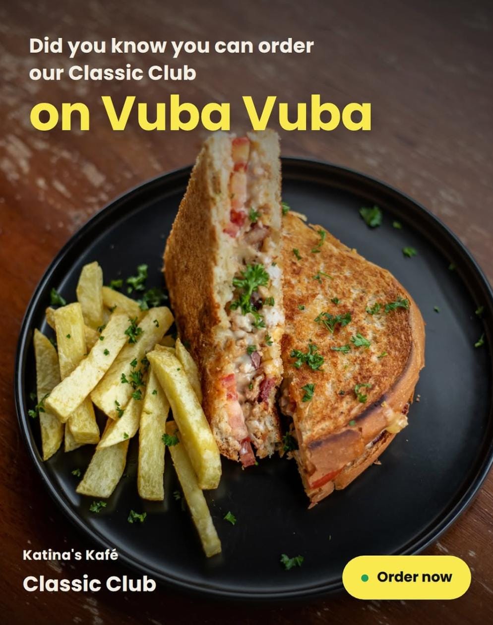 Classic Club order on Vuba Vuba